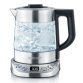 Bouilloire eau et thé WK 3473 DELUXE, verre / inox