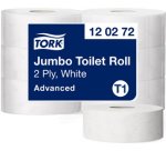 TORK Papier toilette grand rouleau Jumbo, 2 couches, blanc