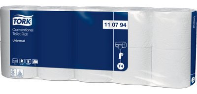 TORK Papier toilette, 2 couches, blanc