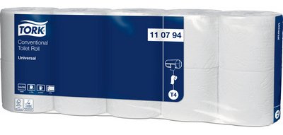 TORK Papier toilette, 2 couches, blanc