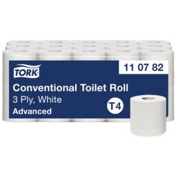 TORK Papier toilette, 3 couches, grand paquet, blanc