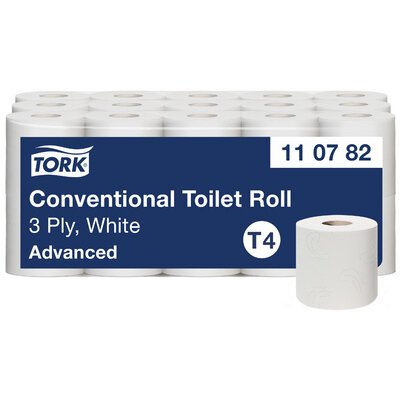 TORK Papier toilette, 3 couches, grand paquet, blanc