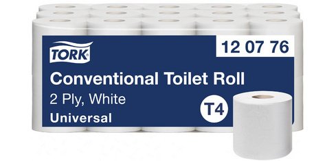 TORK Papier toilette, 2 couches, grand paquet, blanc