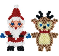 hama Perles à repasser midi 'Noël', sous blister