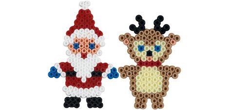 hama Perles à repasser midi 'Noël', sous blister