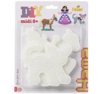 hama Plaques pour perles 'Princesse, cheval, chat', blister