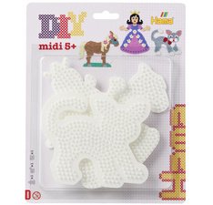 hama Plaques pour perles 'Princesse, cheval, chat', blister