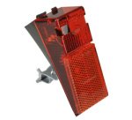 Feu arrière LED pour dynamo, avec réflecteur intégré