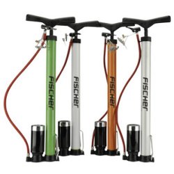 Pompe à air verticale pour vélo, en alu, toute valve