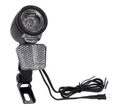 Feu avant LED sur dynamo, 40 Lux
