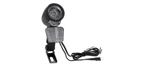LED-Frontleuchte mit Dynamo, 40 Lux