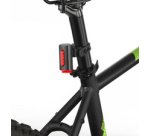 Fietsachterlicht op batterijen TWIN, grondverlichting