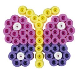 hama Perles à repasser maxi 'Papillon', sous blister