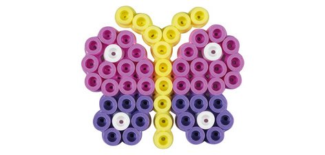 hama Perles à repasser maxi 'Papillon', sous blister