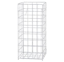 TORK Corbeille à déchets, en fil de fer, 60 litres, blanc