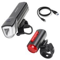 Verlichtingsset, led, oplaadbaar USB TWIN, 30 Lux