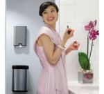 TORK Poubelle Image Design, 50 litres, argent/noir