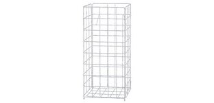 TORK Wastebasket, wire mesh, 20 liters, white