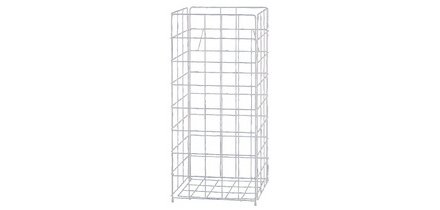 TORK Corbeille à déchets, maille métallique, 20 L, blanc