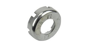 Bicycle spoke wrench, round