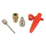 Set d'adaptateurs pour pompe à air de vélo, 4 pièces