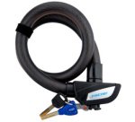 Câble antivol pour vélo, longueur : 850 mm, noir