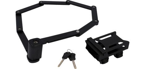 Cadenas pliable pour vélo XL avec support