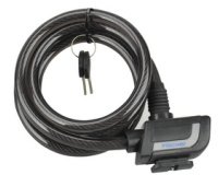 Câble antivol pour vélo, longueur : 1.200 mm, noir