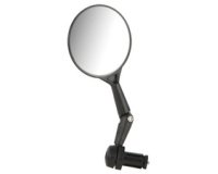 Rétroviseur de vélo grand angle, noir