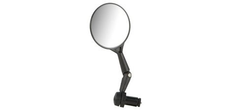 Rétroviseur de vélo grand angle, noir