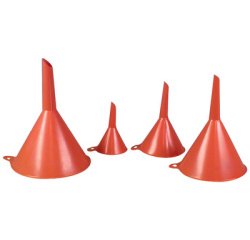 Entonnoir avec rainure d'aération, set de 4 pièces