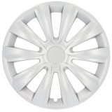 Enjoliveur de roue 'Delta', argent, 15' (38,10 cm)