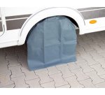 Housse de protection de roue XL, en polyester, gris