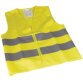 Gilet de sécurité pour enfants, EN1150, jaune