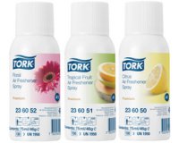 TORK Spray désodorisant 'Parfum fruité', 75 ml