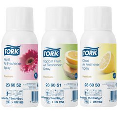 TORK Spray désodorisant 'Parfum fruité', 75 ml