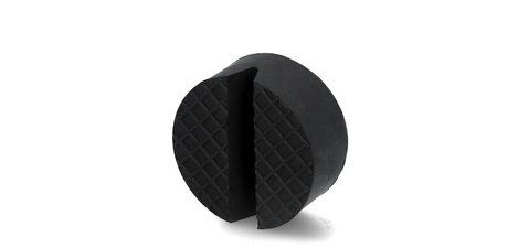 Coussin en caoutchouc pour cric de levage, noir