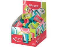 Potloodslijper Vivo in plastic - display van 36 stuks