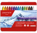 Pastel à la cire aquarellable NEOCOLOR II, étui