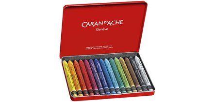 Pastel à la cire aquarellable NEOCOLOR II, étui