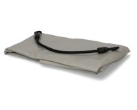 Housse pour timon, en plastique, gris