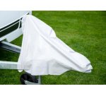 Hoes voor stuur, van plastic, grijs