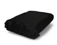 Housse de protection vélo, fixation arrière, noir