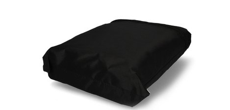 Bike cover, rear attachment, black