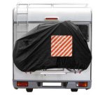 Housse de protection de vélo pour camping-car, noir
