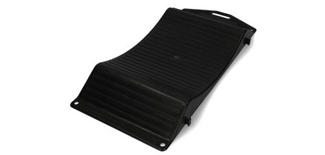 Protège-pneus, en set, en plastique, noir