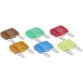 Fusible à fiche plate pour voiture Mini, assorti