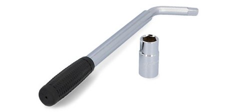 Clé pour écrou de roue de véhicule, télescopique