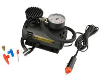 Autocompressor met manometer