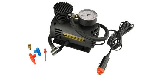 Compresseur pour voiture avec manomètre